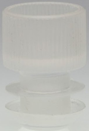 McKesson - Tube Closure Polyethylene Flanged Plug Cap Natural 13 mm For Use with 13 mm Blood Drawing Tubes, Glass Test Tubes, Plastic Culture Tubes NonSterile - 177-118240C