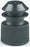 McKesson - Tube Closure Polyethylene Flanged Plug Cap Black 13 mm For Use with 13 mm Blood Drawing Tubes, Glass Test Tubes, Plastic Culture Tubes NonSterile - 177-118240K