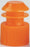 McKesson - Tube Closure Polyethylene Flanged Plug Cap Orange 13 mm For Use with 13 mm Blood Drawing Tubes, Glass Test Tubes, Plastic Culture Tubes NonSterile - 177-118240N
