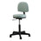 Oakworks Stool Exam Premium Blue Grass Casters Backrest 5 Leg Ea - 60397-T24