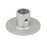 Automatic Devices Co Hardware Ceiling Flange For Cubicle Curtain Tube Connect Aluminum Ea - 1170