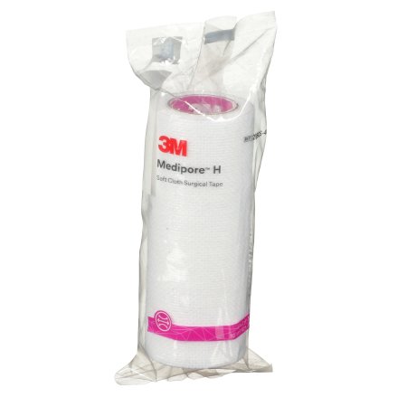 3M Medipore H - Medical Tape Perforated Soft Cloth 4 Inch X 2 Yard White NonSterile - 2860S-4