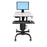 Ergotron Cart Workstation Workfit Mobile For Computer Black Ea - 24-216-085