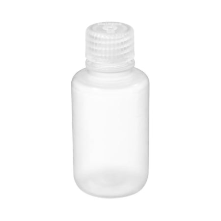 Nalgene - General Purpose Bottle Narrow Mouth / Boston Round PPCO / Polypropylene 60 mL (2 oz.) - Thermo Scientific Nalge - 2006-0002