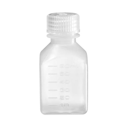 Nalgene - General Purpose Bottle Narrow Mouth / Square PPCO / Polypropylene 60 mL (2 oz.) - 2016-0060