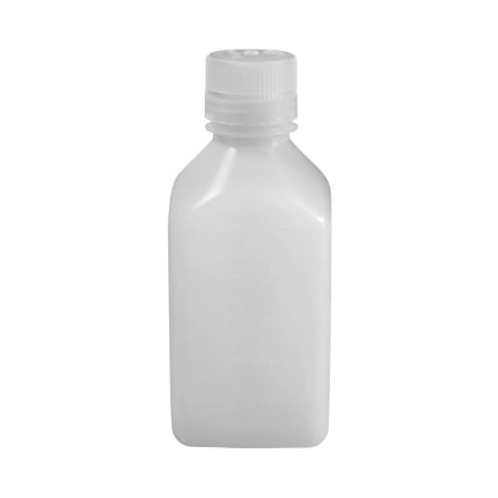 Nalgene - General Purpose Bottle Narrow Mouth / Square HDPE / Polypropylene 500 mL (16 oz.) - Thermo Scientific Nalge - 2018-0500