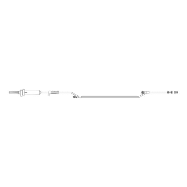 Carefusion Corp. Iv Administration Set Needleless 104" 60 Drops/Ml Priming Volume 21Ml 100/Ca - 42133E