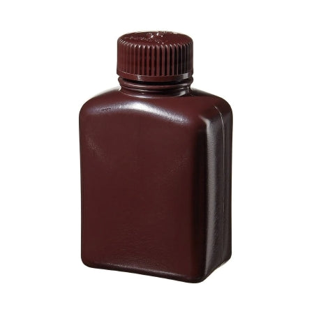 Nalgene - General Purpose Bottle Rectangular / Wide Mouth HDPE / Polypropylene 125 mL (4 oz.) - 2009-0004