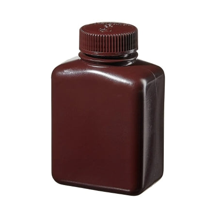 Nalgene - General Purpose Bottle Rectangular / Wide Mouth HDPE / Polypropylene 250 mL (8 oz.) - 2009-0008