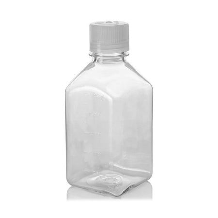 Nalgene - General Purpose Bottle Narrow Mouth / Square Polycarbonate / Polypropylene 500 mL (16 oz.) - 2015-0500