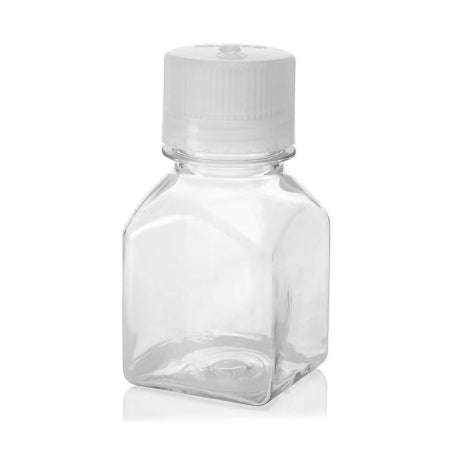 Nalgene - General Purpose Bottle Narrow Mouth / Square Polycarbonate / Polypropylene 125 mL (4 oz.) - 2015-0125