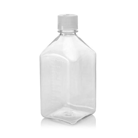 Nalgene - General Purpose Bottle Narrow Mouth / Square Polycarbonate / Polypropylene 1,000 mL (32 oz.) - 2015-1000