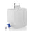 Nalgene - Carboy with Spigot Rectangular PPCO / Polypropylene 5 gal. - 2321-0050