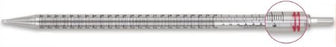 McKesson - Serological Pipette 25 mL 0.2 mL Graduation Increments / 10 mL Negative Graduations Sterile - 177-1781