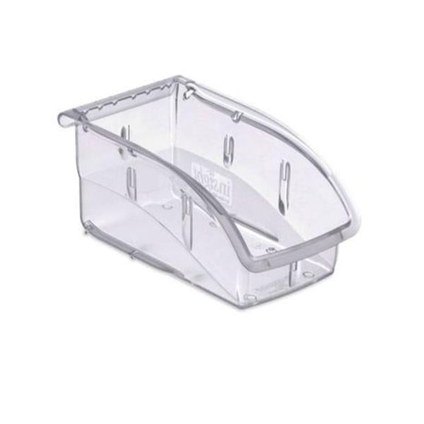 Marketlab Extreme Temperature Organizer Bin Polycarbonate Ultra Clear 4-1/8X7-3/8X3.25 Ea - 7991