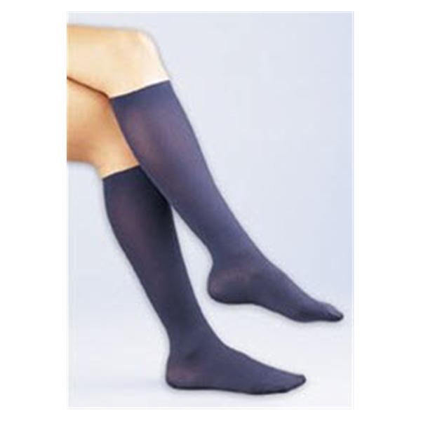 Fla Orthopedics Inc Drs Sck Cmprsn Activa Sheer Therapy Kn Hi/Fl Cf Cls Toe Lg W W 8-10.5 Blk 1/Pr - H2663