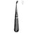 Sklar Instruments Curette Bone Bruns 6-3/4" #1 Oval Tip Stainless Steel Ea - 40-7111