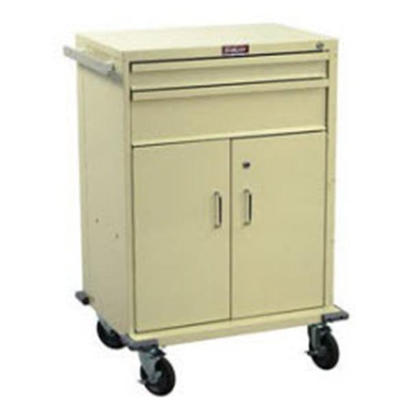 Harloff Manufacturing Cart Treatment/Procedure V-Series 40X29-1/2X22" 4-5" Casters Beige Ea - V30-2K-BEIGE