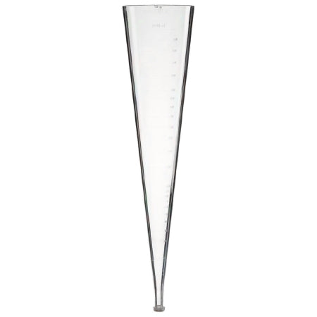 Nalgene - Settling Cone 14-1/2 Inch Height, 1,000 mL, Transparent, Graduated For use with Imhoff Cone Rack - Thermo Scientific Nalge - 1000-0010