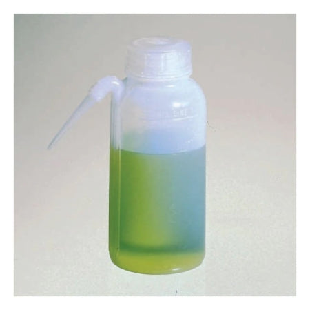 Nalgene Unitary - Wash Bottle Tubulation / Wide Mouth LDPE / Polypropylene 250 mL (8 oz.) - 2402-0250