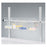 Waterloo Industries Organizer Cart For Unicart 5X18X3" Clear Ea - ORG-1L