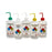 Nalgene Right-to-Know - Safety Wash Bottle Assorted Label / Narrow Mouth LDPE / Polypropylene 500 mL (16 oz.) - 2425-0500