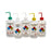 Nalgene Right-to-Know - Safety Wash Bottle Assorted Label / Narrow Mouth LDPE / Polypropylene 500 mL (16 oz.) - Thermo Scientific Nalge - 2425-0500