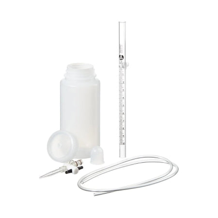 Nalgene - Automatic Buret Self-Zeroing, 10 mL Capacity, 500 mL Reservoir, 0.1 mL Graduations, 32 cm Length - 3640-0010