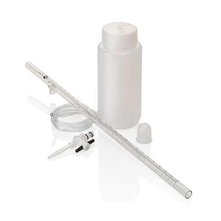 Nalgene - Automatic Buret Self-Zeroing, 25 mL Capacity, 500 mL Reservoir, 0.1 mL Graduations, 52.8 cm Length - 3640-0025