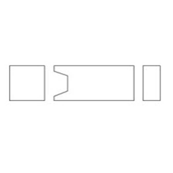 SchureMed Corp Pad Mattress Polyfoam Lectrolite Cover 20" 1/St - 508-0008