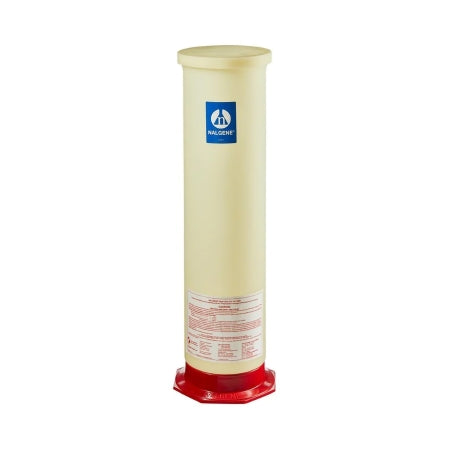 Nalgene - Pipette Jar 6-1/2 Inch Diameter X 27 Inch Length, White, Red Flanged Base For Pipettes up to 16 Inch Length - 5242-0050