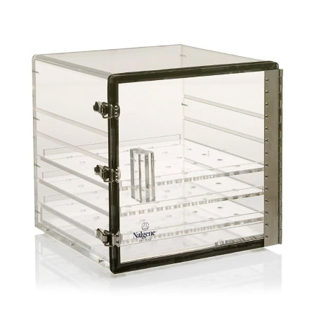 Nalgene - Dessicator Cabinet 12 X 12 X 12 Inch, 3 Shelves, 5 Shelf Positions - 5317-0120