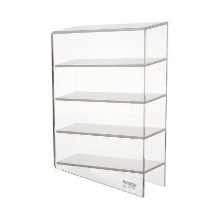 Nalgene - Pipette Rack 4-Place, 3-1/2 X 11-1/2 X 16-1/4 Inch, Clear, Angled For Bags, Boxes, Pipette Canisters or 1 to 100 mL Individually Wrapped Serological Pipetes - 5810-0004