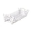 Nalgene - Slant Rack Test Tube Rack 40 Place 15 to 16 mm Tube Size White 4-1/2 X 6 X 11 Inch - Thermo Scientific Nalge - 5935-0016