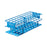 Nalgene Unwire - Centrifuge Tube / Test Tube Test Tube Rack 40 Place 25 mm Tube Size Blue 3-2/3 X 4-3/4 X 11-3/4 Inch - 5970-0325