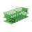 Nalgene Unwire - Centrifuge Tube / Test Tube Test Tube Rack 40 Place 20 mm Tube Size Green 3-1/4 X 4 X 9-3/4 Inch - 5970-0420