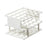 Nalgene Unwire - Centrifuge Tube / Test Tube Test Tube Rack 40 Place 25 mm Tube Size White 3-2/3 X 4-3/4 X 11-3/4 Inch - Thermo Scientific Nalge - 5972-0020