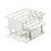 Nalgene Unwire - Centrifuge Tube / Test Tube Test Tube Rack 40 Place 25 mm Tube Size White 3-2/3 X 4-3/4 X 11-3/4 Inch - 5972-0020