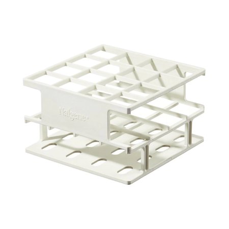 Nalgene Unwire - Centrifuge Tube / Test Tube Test Tube Rack 24 Place 30 mm Tube Size White 3-2/3 X 4-1/4 X 11 Inch - 5972-0025