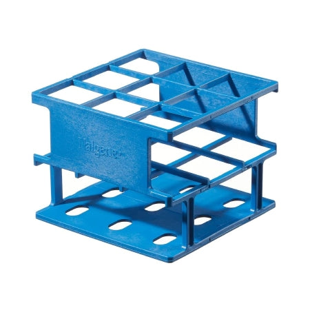 Nalgene Unwire - Centrifuge Tube / Test Tube Test Tube Rack 24 Place 30 mm Tube Size Blue 3-2/3 X 4-1/4 X 11 Inch - Thermo Scientific Nalge - 5972-0330