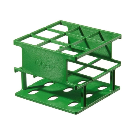 Nalgene Unwire - Centrifuge Tube / Test Tube Test Tube Rack 24 Place 30 mm Tube Size Green 3-2/3 X 4-1/4 X 11 Inch - Thermo Scientific Nalge - 5972-0430