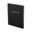 Nalgene - Lab Notebook 2/3 X 9-1/4 X 11-1/4 Inch, Black Cover - 6300-1000