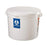 Nalgene - Storage Container 12 Inch Outer Diameter X 9 Inch Height White HDPE 15 Liter Capacity - 7142-0015