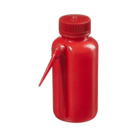 Nalgene Unitary - Safety Wash Bottle Tubulation / Wide Mouth LDPE 250 mL (8 oz.) - DS2408-0250