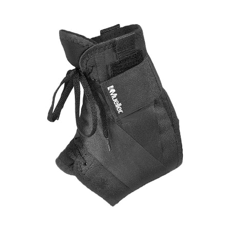 Mueller Sport Care - Ankle Brace with Straps Large Lace-Up / Hook and Loop Strap Closure Male 11 to 13 / Female 12 to 14 Left or Right Foot - Mueller Sports Medicine - 41773