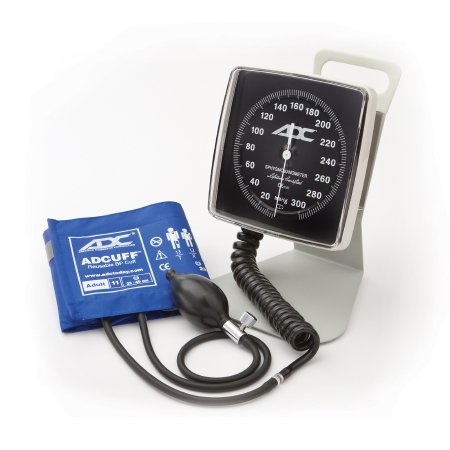 Diagnostix750 Series - Aneroid Sphygmomanometer Unit 2-Tubes Small Adult / Child Medium Cuff - American Diagnostic Corp - 750D-10SABK