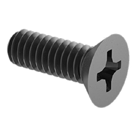 McMaster-Carr Supply Co - Flat Head Phillips Screw 82 Degree Countersink, 4-40 Thread, 3/8 Inch Long, Stainless Steel - 91771A108