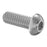 McMaster-Carr Supply Co - Button Head Hex Drive Screw 8-32 Thread Size, 1/2 Inch Long, Stainless Steel - 92949A194