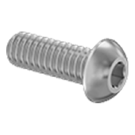 Mcmaster-Carr Supply Co - Button Head Hex Drive Screw 8-32 Thread Size, 5/16 Inch Long, Stainless Steel - 92949A191