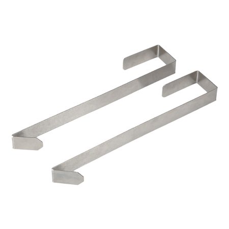 Health Care Logistics - Hanger Set Stainless Steel, 1 X 2 X 11-7/8 Inch - 20490